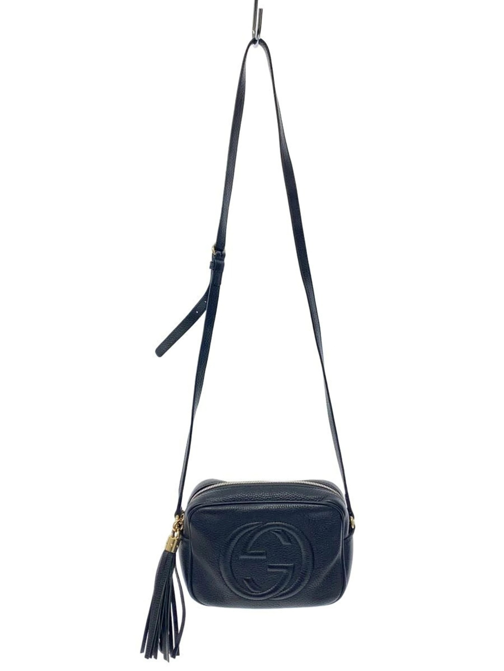 Gucci Disco Bag Soho Leather Black